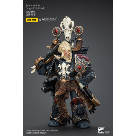 JoyToy Space Marines - Space Wolves - Geigor Fell-Hand - 1/18 - The Horus Heresy