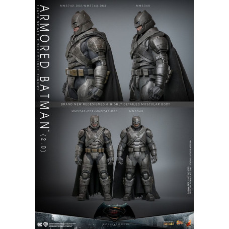Hot Toys - DC Comics - Armored Batman 2.0 - Batman v Superman - MMS 1/6