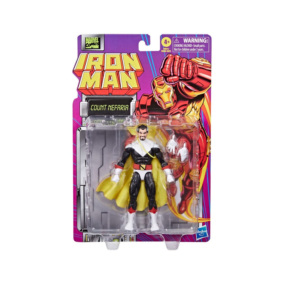 Marvel Legends Iron Man - Count Nefaria - Retro Carded