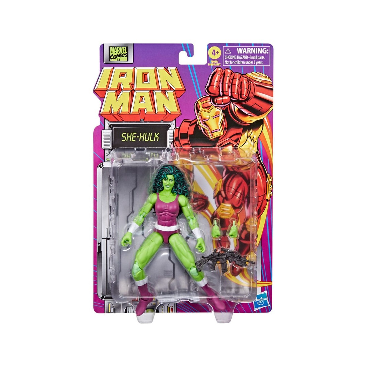 Marvel Legends Iron Man - She-Hulk - Retro Carded