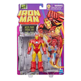 Marvel Legends Iron Man Model 09 - Retro Carded