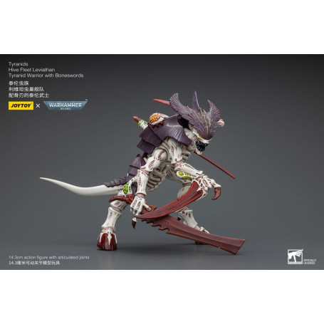 JoyToy Tyranids - Hive Fleet Leviathan Warrior with Boneswords 1/18 - Warhammer 40K