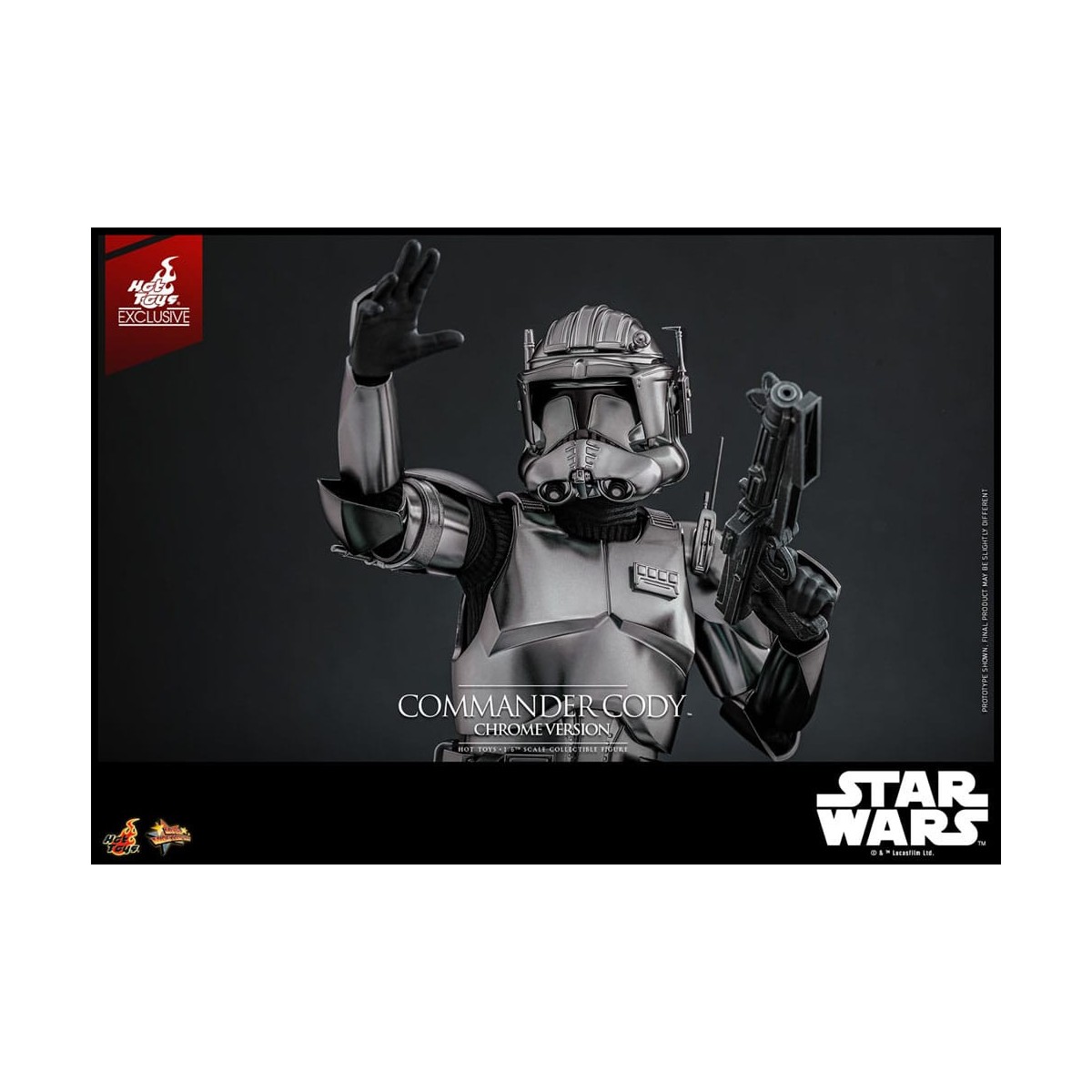 Hot Toys Star Wars - Commander Cody Chrome Version Exclusive MMS 1/6
