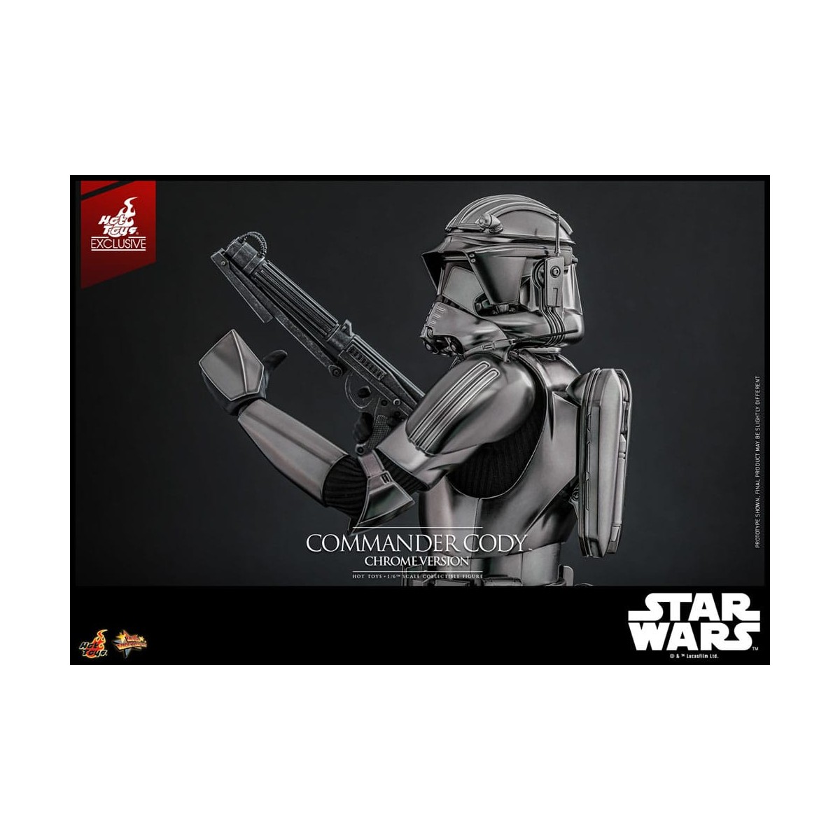 Hot Toys Star Wars - Commander Cody Chrome Version Exclusive MMS 1/6