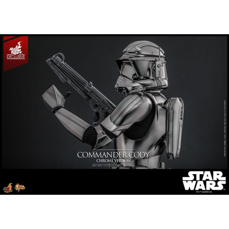 Hot Toys Star Wars - Commander Cody Chrome Version Exclusive MMS 1/6