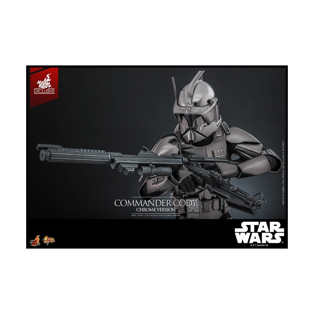 Hot Toys Star Wars - Commander Cody Chrome Version Exclusive MMS 1/6