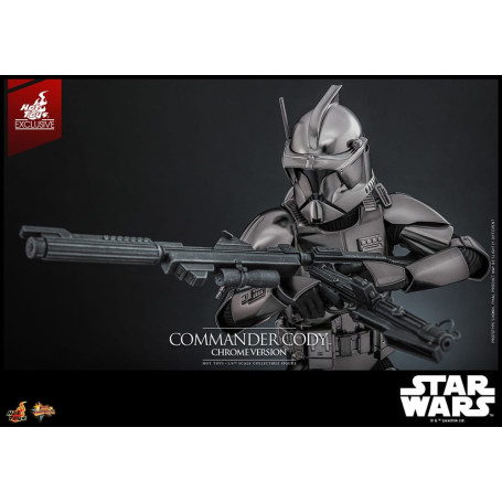 Hot Toys Star Wars - Commander Cody Chrome Version Exclusive MMS 1/6