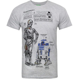 Star Wars T-Shirt Haynes - R2-D2 & C-3PO