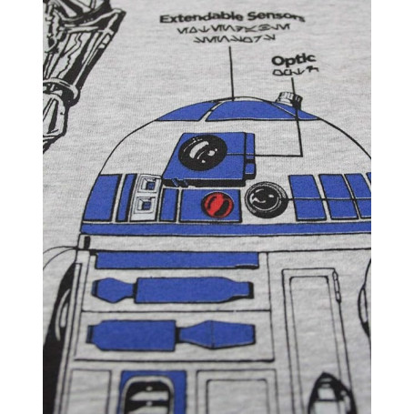 Star Wars T-Shirt Haynes - R2-D2 & C-3PO
