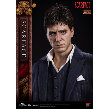 Blitzway Superb Scale Statue - Tony Montana Rooted Hair 1/4 - Scarface