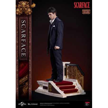 Blitzway Superb Scale Statue - Tony Montana Rooted Hair 1/4 - Scarface