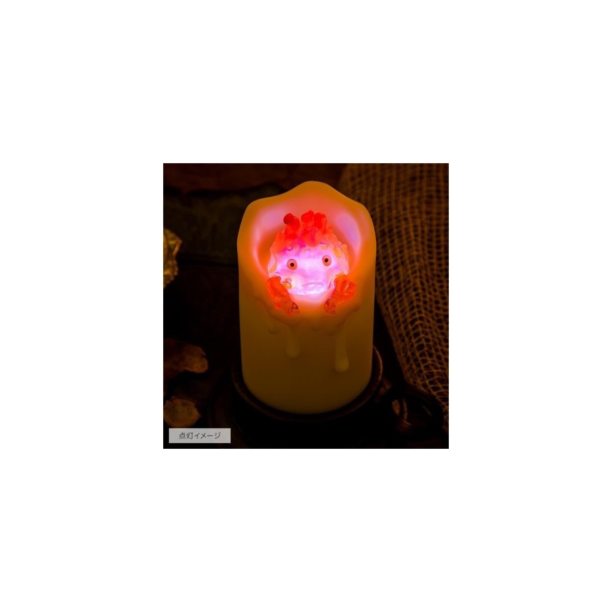 Benelic - Studio Ghibli Das wandelnde Schloss - Illuminated Calcifer & Candle