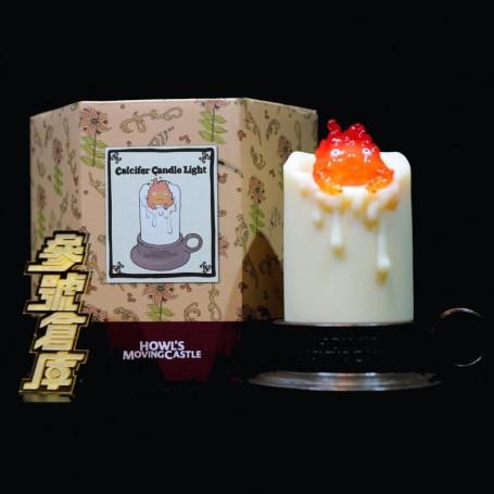 Benelic - Studio Ghibli Das wandelnde Schloss - Illuminated Calcifer & Candle