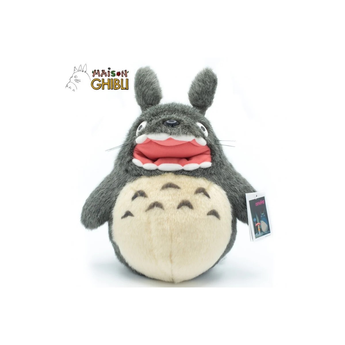 Maison Ghibli Plüschtier Totoro Brüllend M - Mein Nachbar Totoro