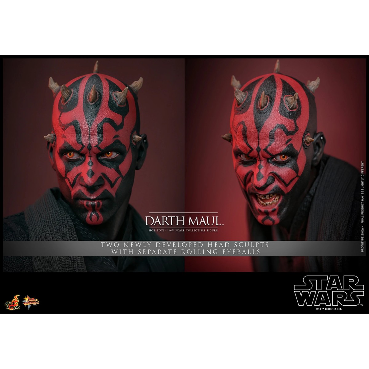 Hot Toys Star Wars The Phantom Menace - Darth Maul 2.0 Sammleredition MMS 1/6