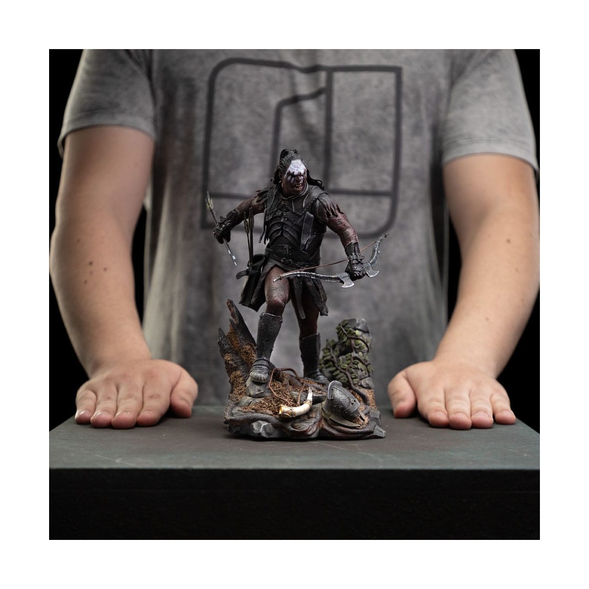 Iron Studios - Lurtz, Uruk-Hai Leader - Der Herr der Ringe - LOTR BDS Art Scale 1/10