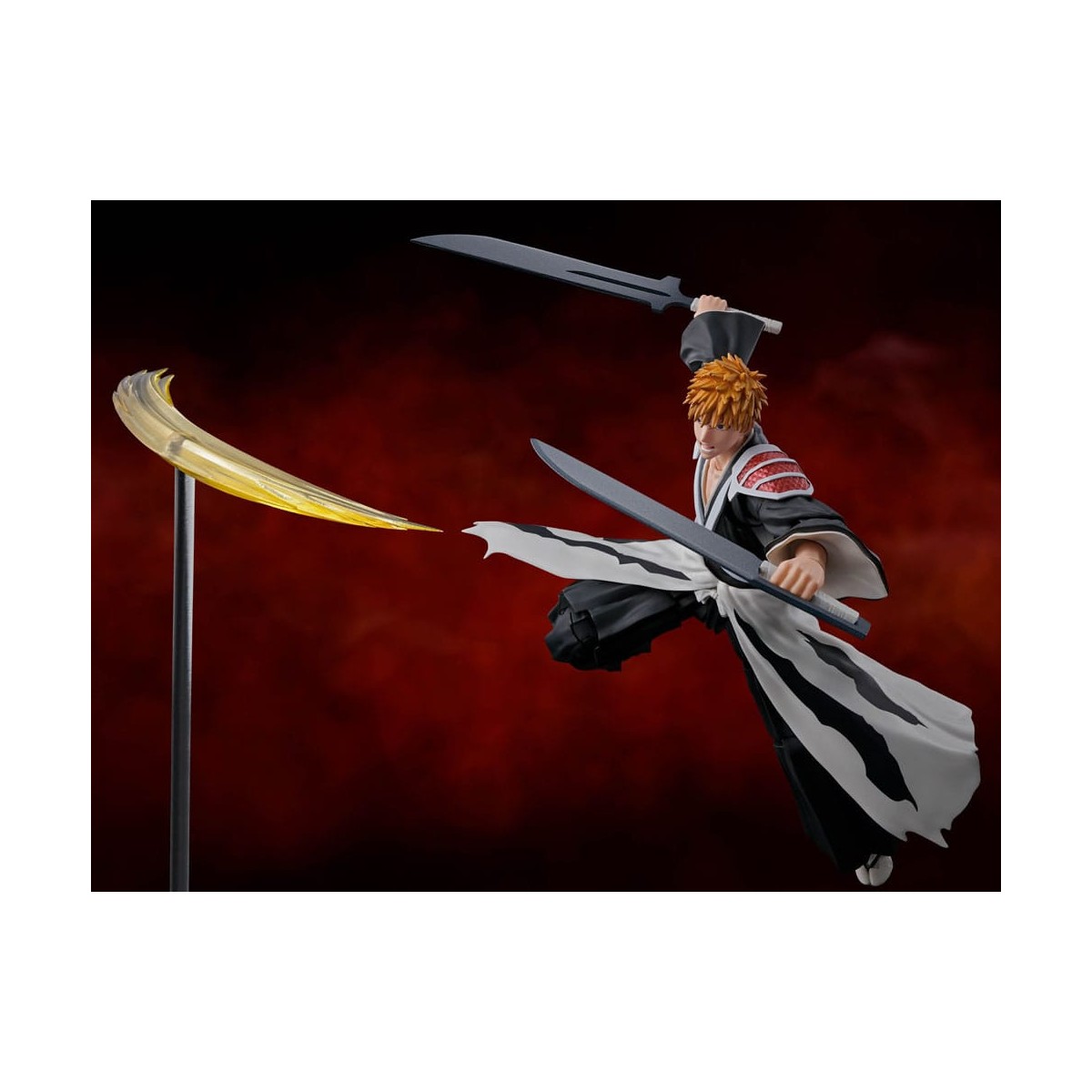Tamashii Bandai - ICHIGO KUROSAKI Dual Zangetsu - BLEACH 1000 YEAR BLOOD WAR - SH Figuarts SHF
