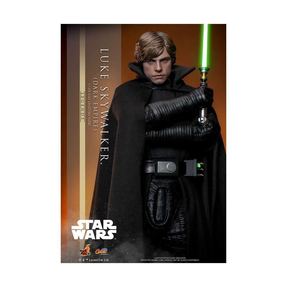 Hot Toys Star Wars - Dunkles Imperium Luke Skywalker - Comic Masterpiece 1/6