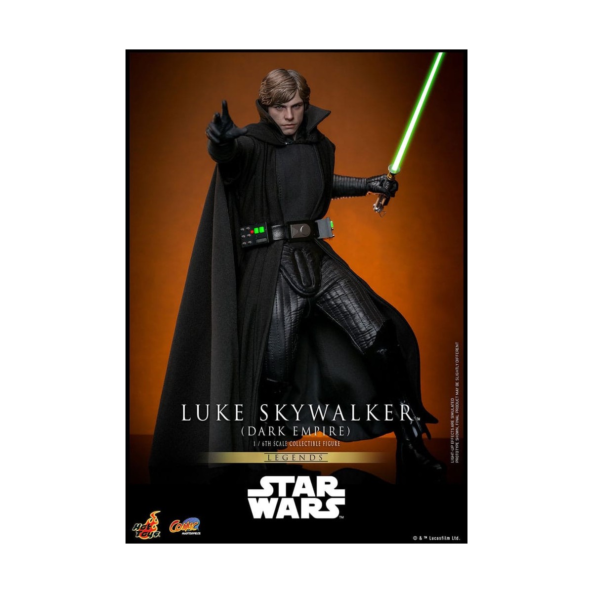 Hot Toys Star Wars - Dunkles Imperium Luke Skywalker - Comic Masterpiece 1/6