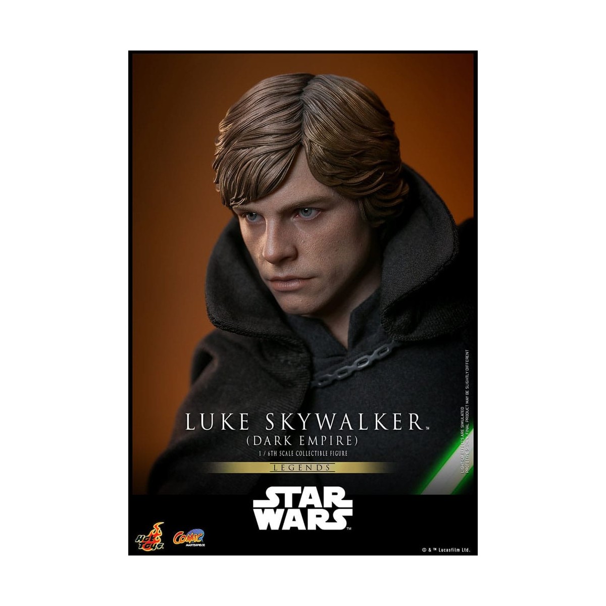 Hot Toys Star Wars - Dunkles Imperium Luke Skywalker - Comic Masterpiece 1/6