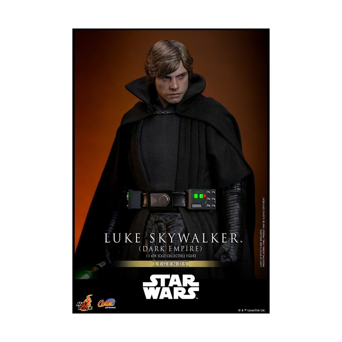Hot Toys Star Wars - Dunkles Imperium Luke Skywalker - Comic Masterpiece 1/6