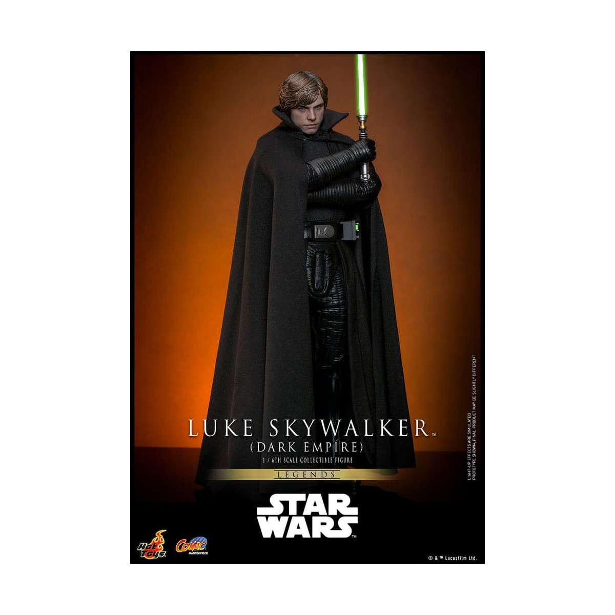 Hot Toys Star Wars - Dunkles Imperium Luke Skywalker - Comic Masterpiece 1/6