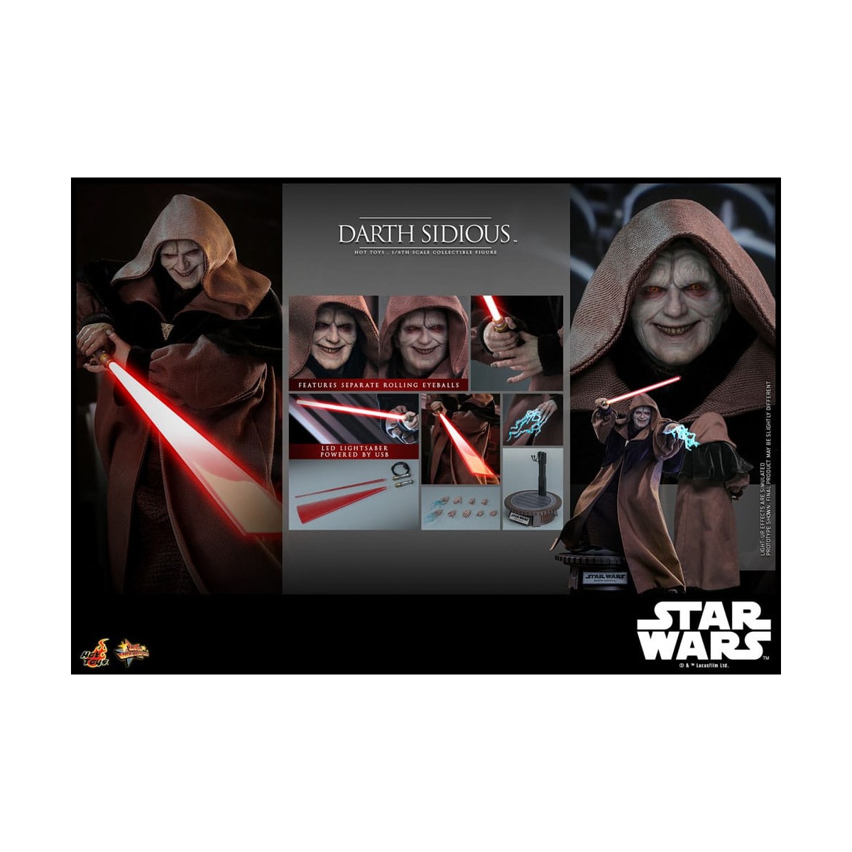 Hot Toys Star Wars - Darth Sidious MMS 1/6