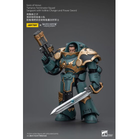 JoyToy - Sons of Horus - Tartaros Terminator Squad Sergeant With Volkite Charger And Power Sword 1/18