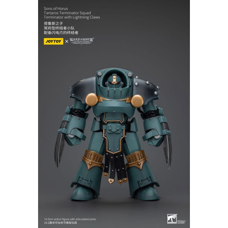 JoyToy - Sons of Horus - Tartaros Terminator Squad Terminator With Lightning Claws 1/18 - WH40K