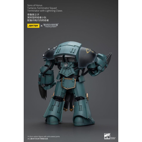 JoyToy - Sons of Horus - Tartaros Terminator Squad Terminator With Lightning Claws 1/18 - WH40K
