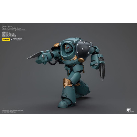 JoyToy - Sons of Horus - Tartaros Terminator Squad Terminator With Lightning Claws 1/18 - WH40K