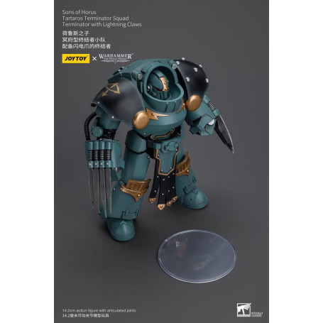 JoyToy - Sons of Horus - Tartaros Terminator Squad Terminator With Lightning Claws 1/18 - WH40K