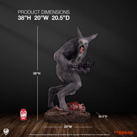 Premium Collectibles Studio PCS - THE HOWLING Epic Series 1/3 - Heulen