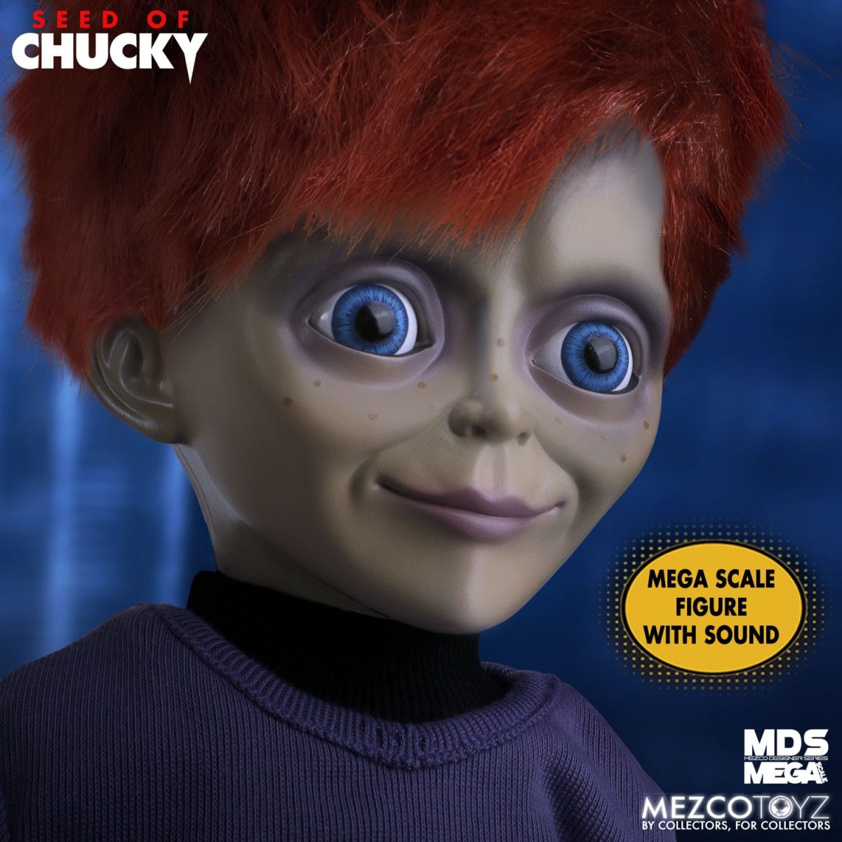 Mezco Chucky's Sohn - Seed of Chucky - sprechende Puppe Glen- 38 cm