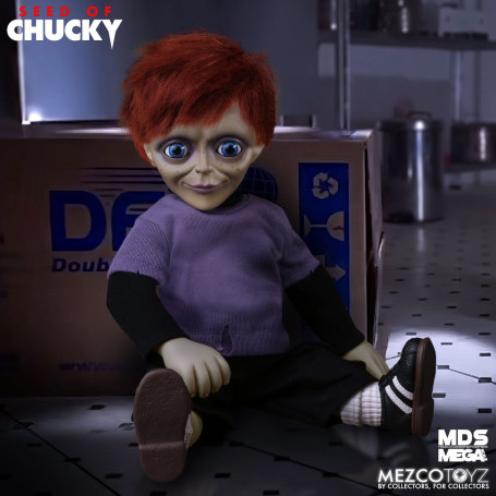 Mezco Chucky's Sohn - Seed of Chucky - sprechende Puppe Glen- 38 cm