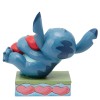 Enesco - Disney Tradition by Jim Shore - Lilo und Stich - Stitch knuddelt ein Herz