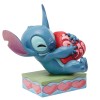 Enesco - Disney Tradition by Jim Shore - Lilo und Stich - Stitch knuddelt ein Herz