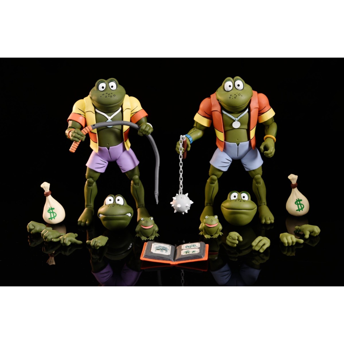 Neca - TMNT - Ninja Turtles - Napoleon & Atilla Frosch 2er-Pack