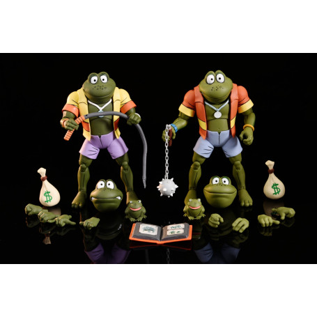 Neca - TMNT - Ninja Turtles - Napoleon & Atilla Frosch 2er-Pack