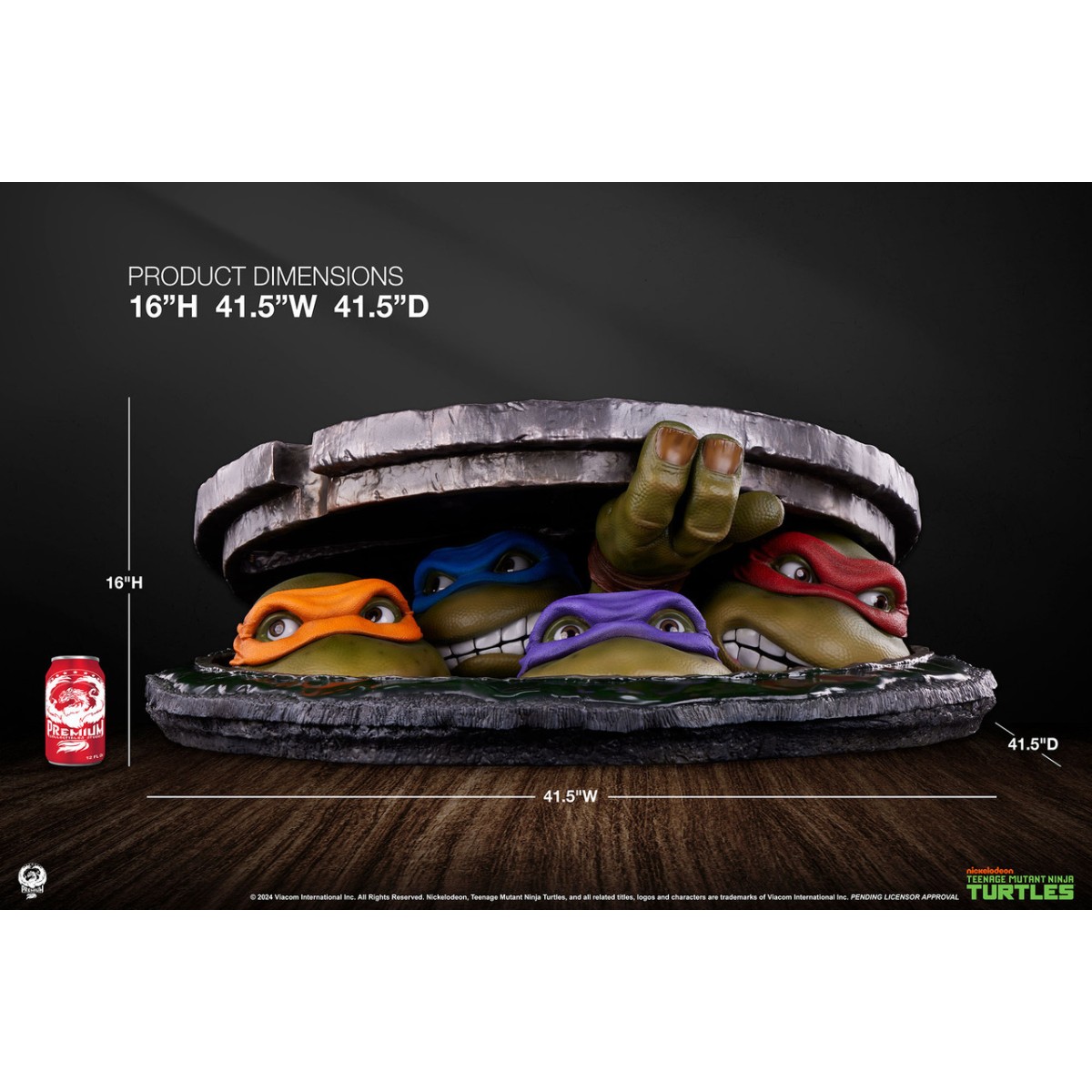 Premium Collectibles Studio PCS - TMNT: Underground 1:1 scale diorama - Teenage Mutant Ninja Turtles