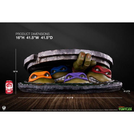 Premium Collectibles Studio PCS - TMNT: Underground 1:1 scale diorama - Teenage Mutant Ninja Turtles