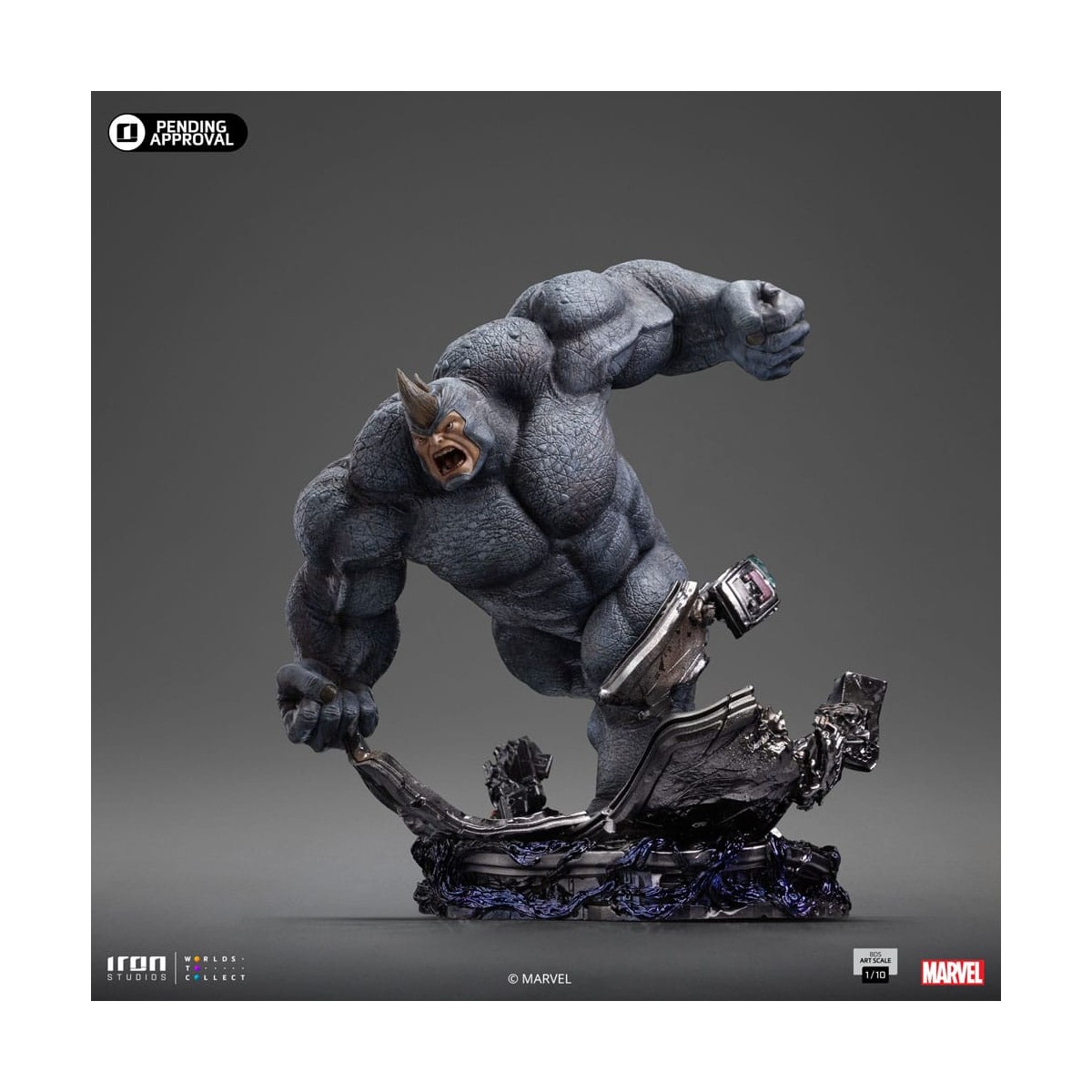Iron Studios Marvel Spider-Man Vs Villains - Rhino BDS Art Scale 1/10
