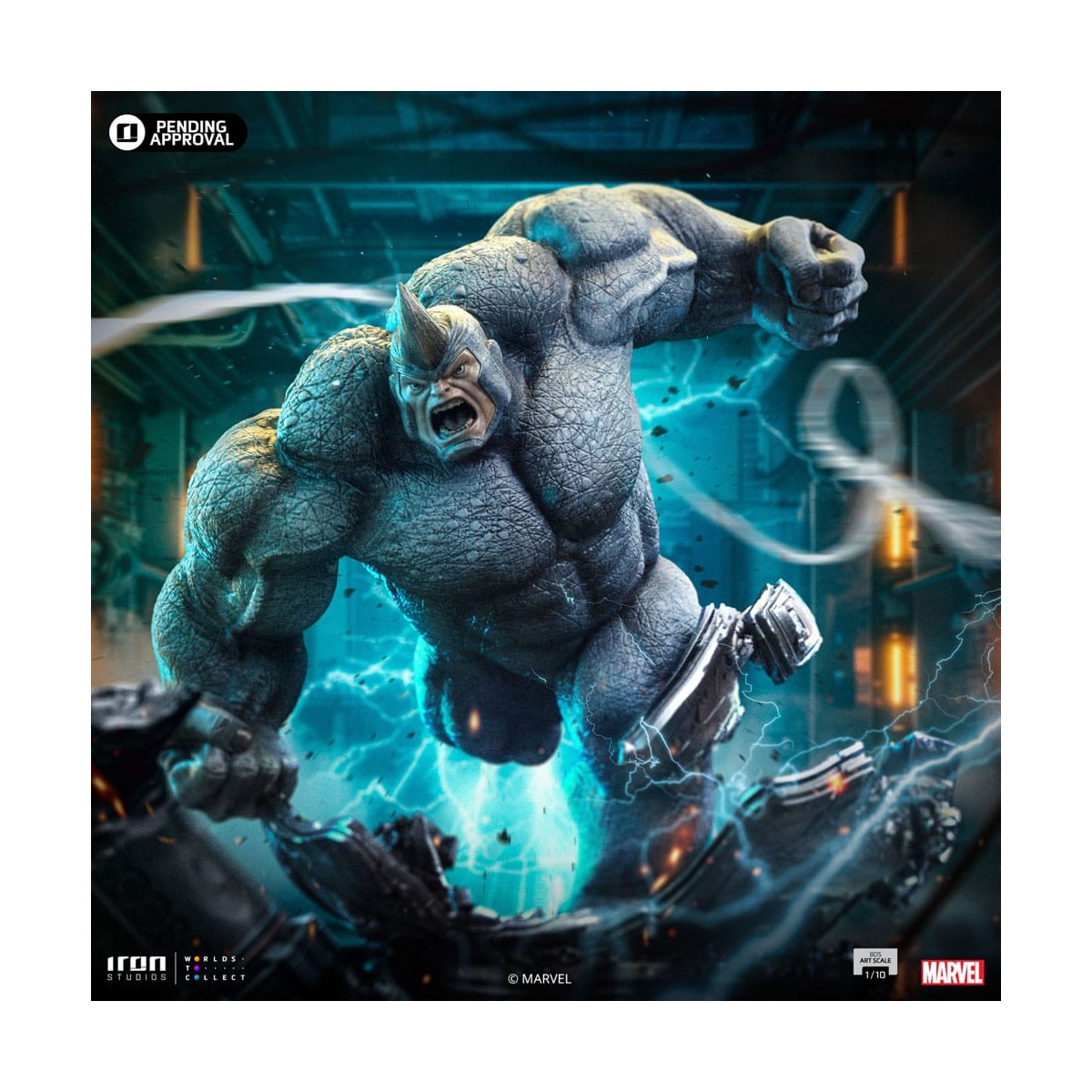 Iron Studios Marvel Spider-Man Vs Villains - Rhino BDS Art Scale 1/10