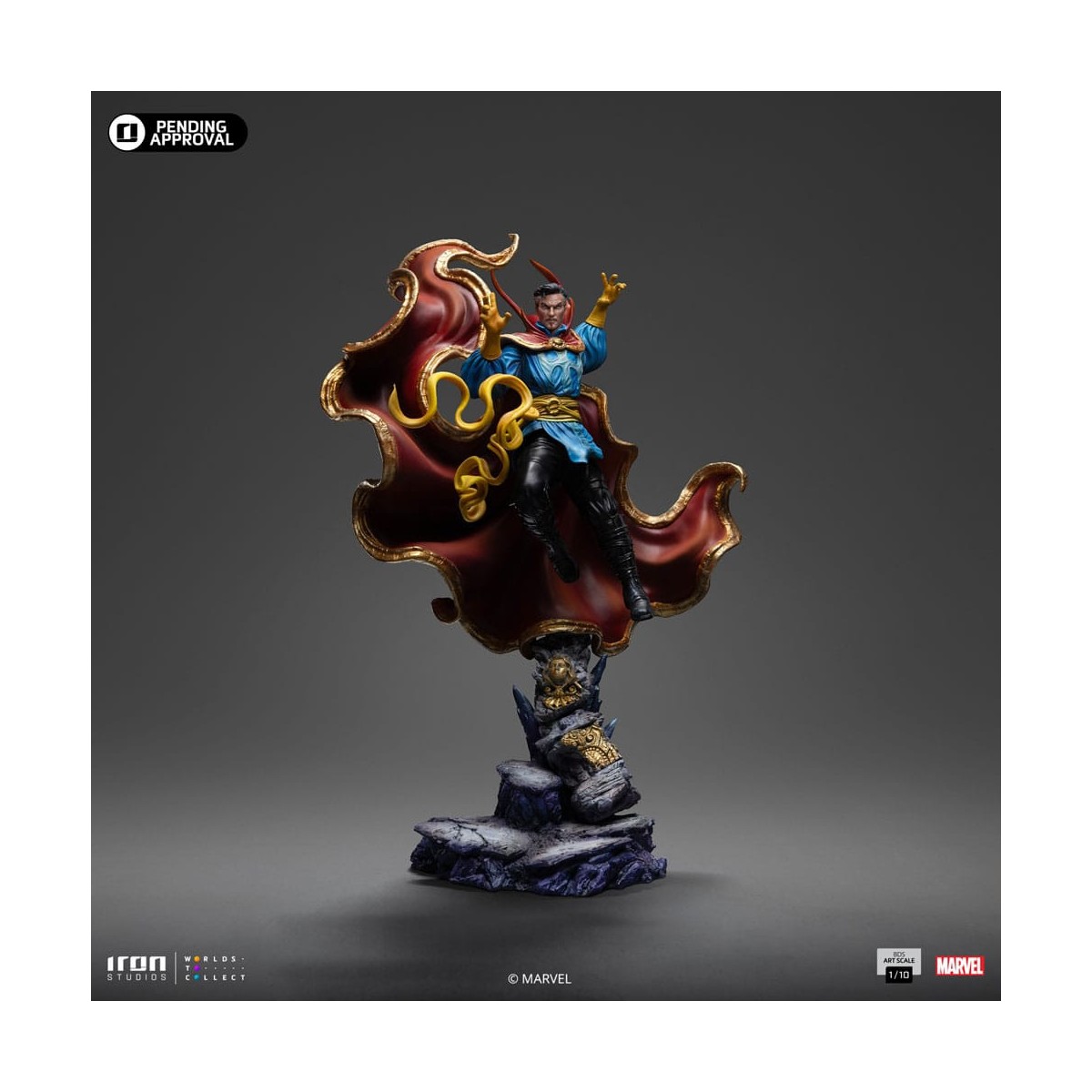 Iron Studios Marvel - Doctor Strange 1/10 BDS Art Scale - Infinity Gauntlet Diorama