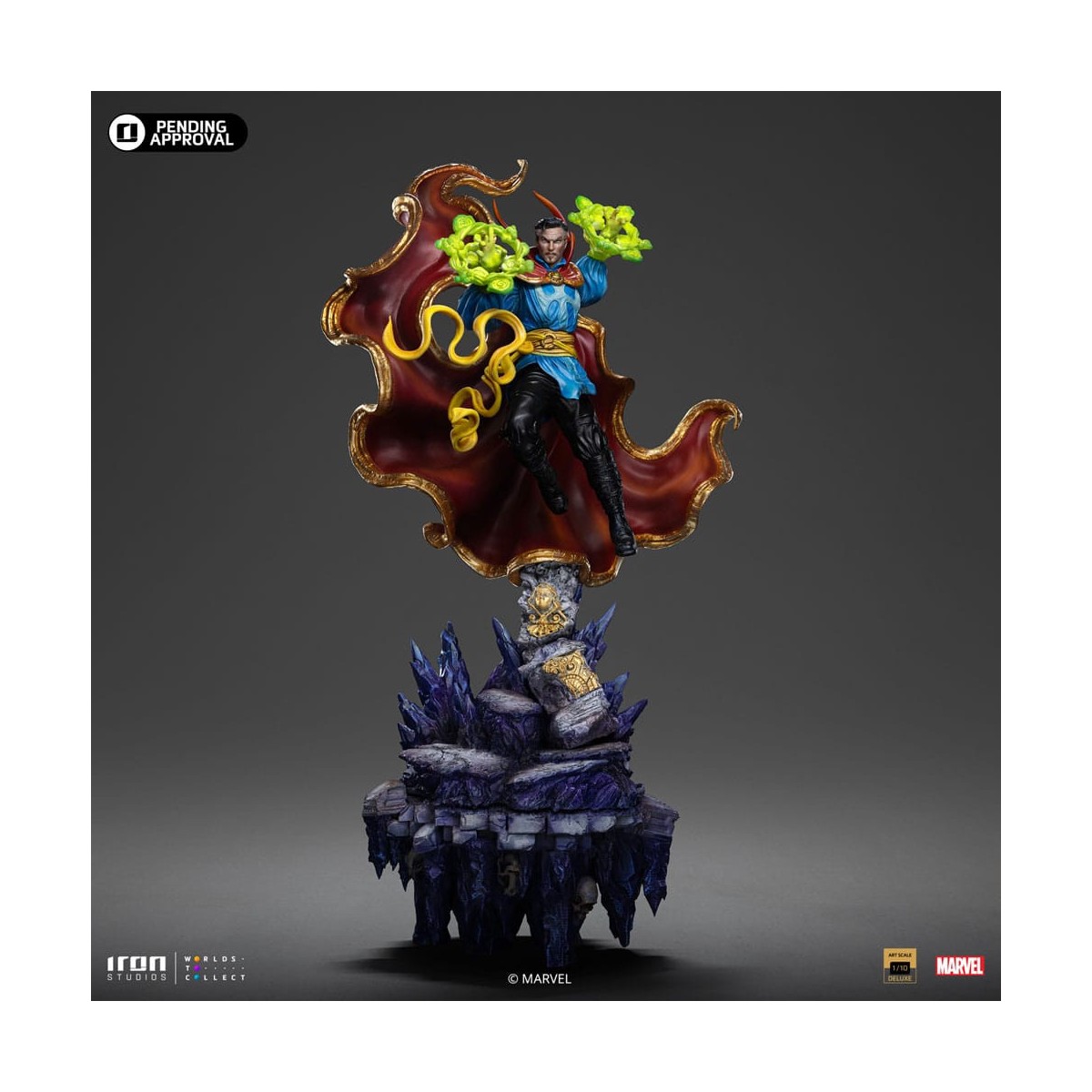 Iron Studios Marvel - Doctor Strange 1/10 Deluxe Art Scale - Infinity Gauntlet Diorama