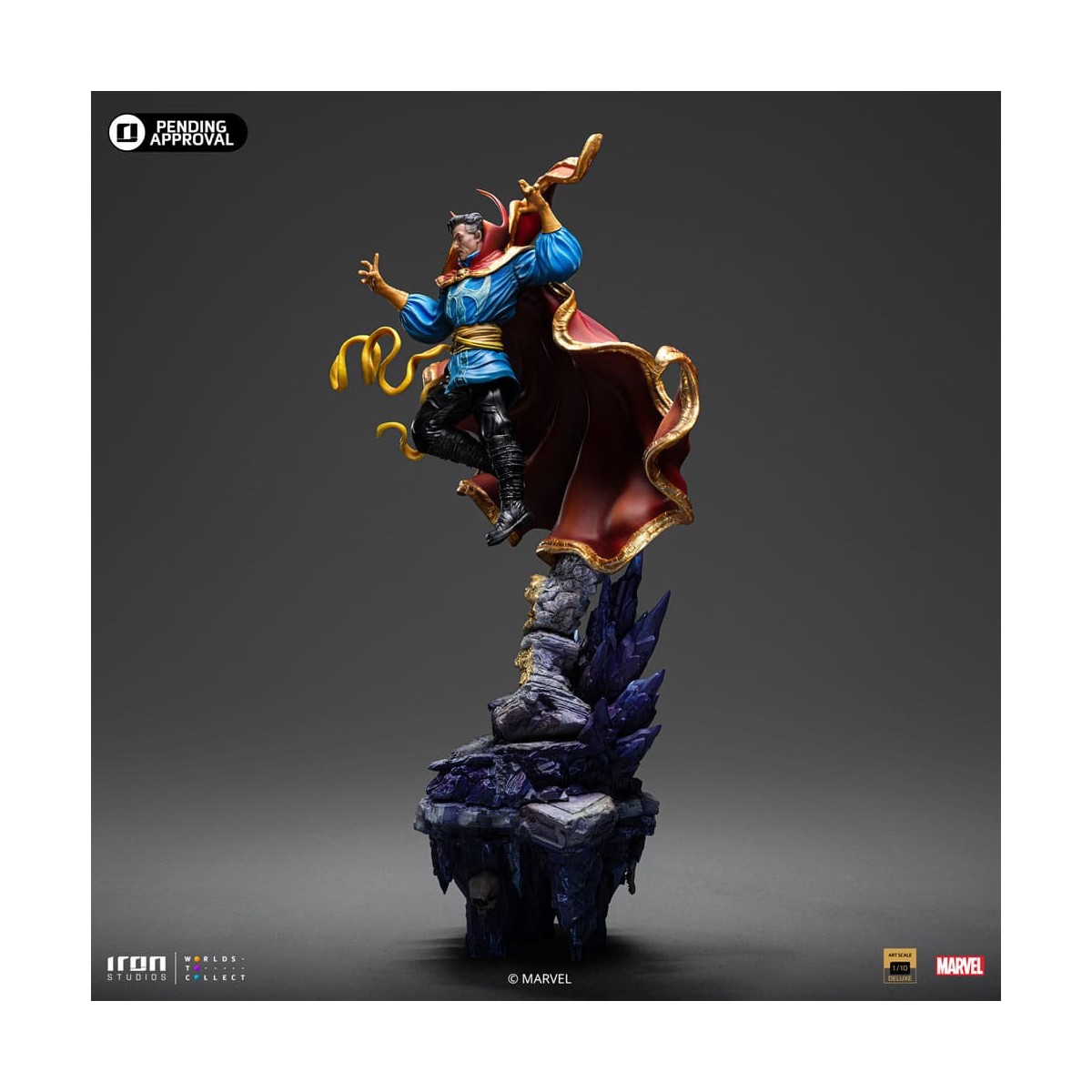 Iron Studios Marvel - Doctor Strange 1/10 Deluxe Art Scale - Infinity Gauntlet Diorama