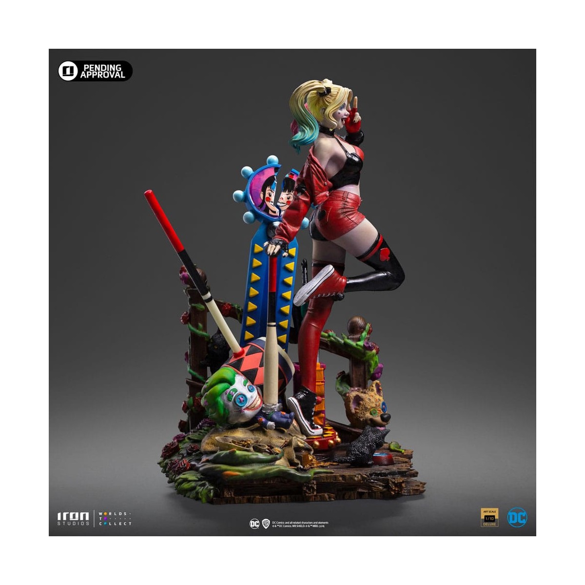 Iron Studios DC Comics - Harley Quinn (Gotham City Sirens) Deluxe Arts Scale 1/10