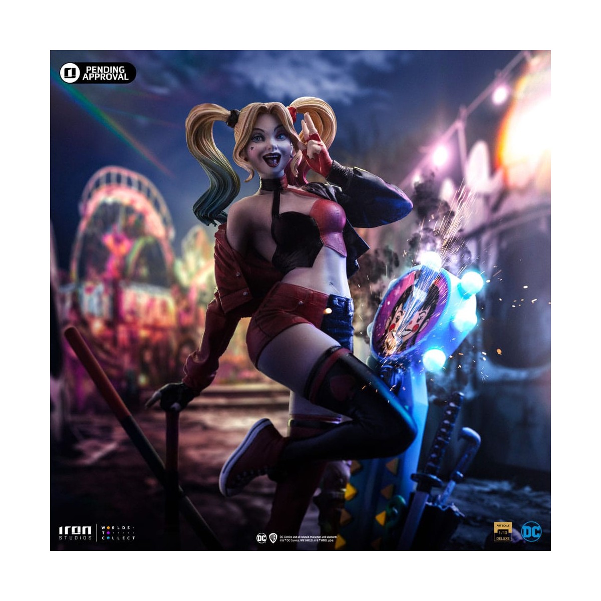 Iron Studios DC Comics - Harley Quinn (Gotham City Sirens) Deluxe Arts Scale 1/10