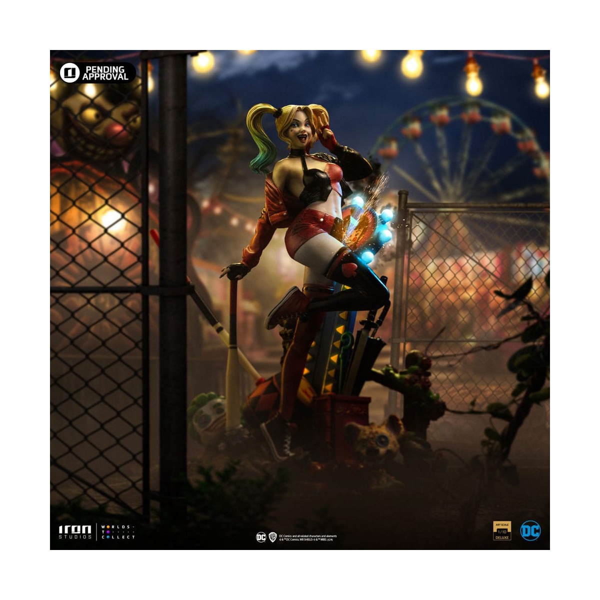 Iron Studios DC Comics - Harley Quinn (Gotham City Sirens) Deluxe Arts Scale 1/10