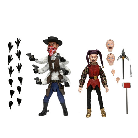 Neca - Puppet Master - 2er-Pack Ultimate Six Shooter & Jester Figuren